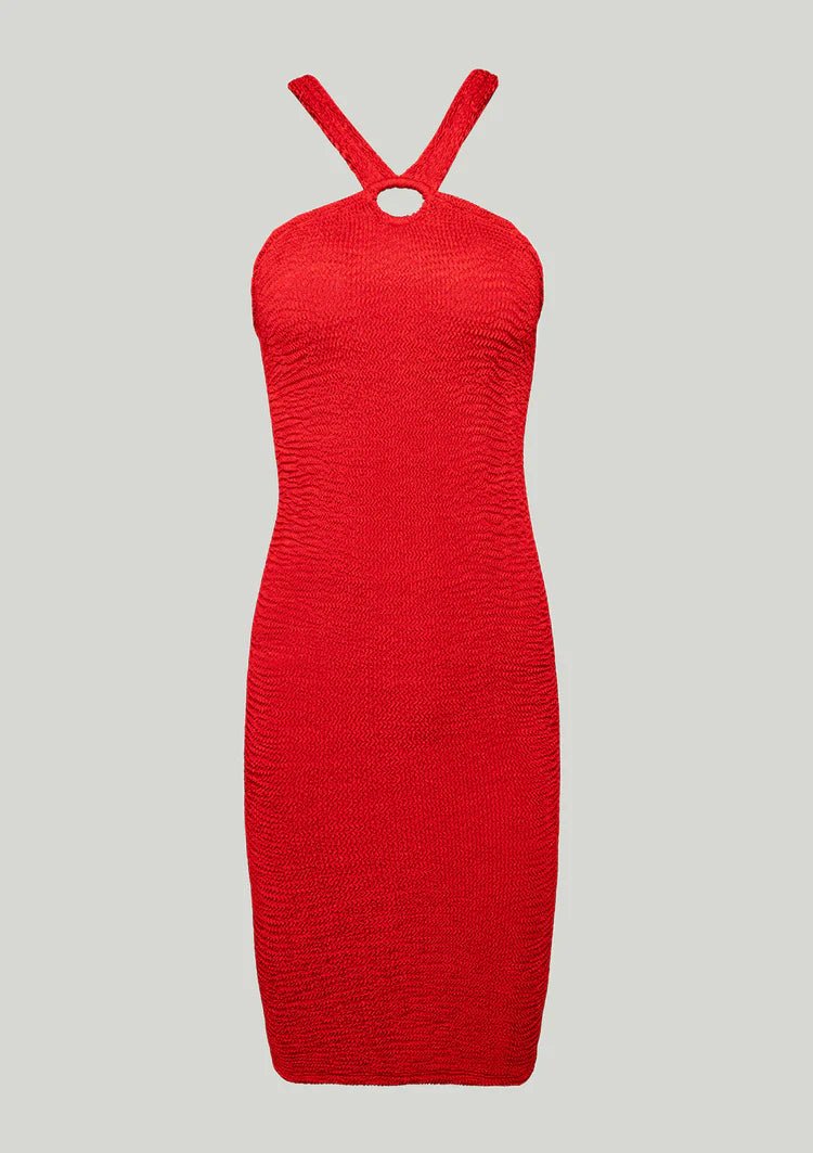 PARAMIDONNA къса рокля DACOTA STRAWBERRY, размер OS