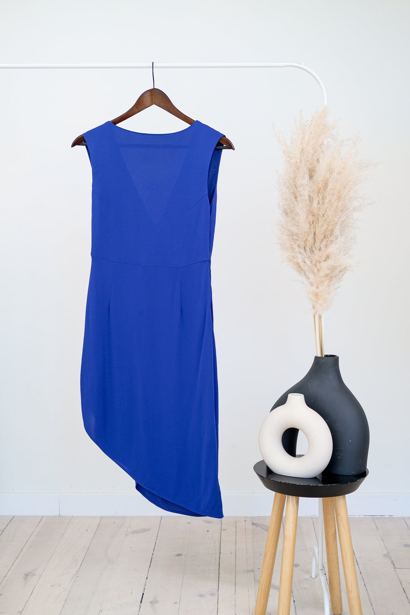 Liu Jo синя рокля с цип на гърба